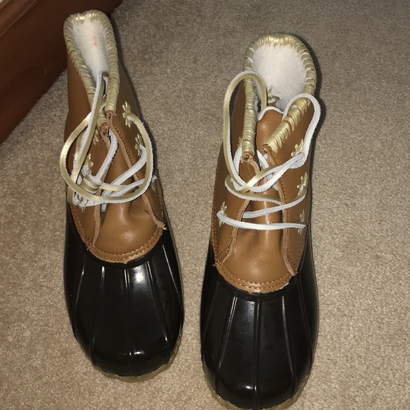 Jack rogers brand new never worn duck boots - Picture 1 of 3
